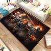 3D DRG Deep Rock Galactic Game Gamer Area Rug,Carpet Rug for Living Room Bedroom Sofa Doormat Decoration,kids Non-slip Floor Mat