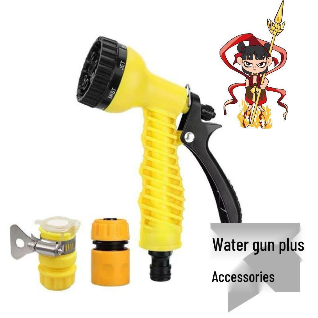 High-Pressure Soft Water Hose for Gardening, Car Washing, and Household Use - Flexible, Gardening, Explosion-Proof, 4-Point Thin Tube