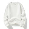 Round Neck Sweatshirt for Men Simple Solid Color Net Loose Pullover Top Autumn Base Shirt Casual Jacket