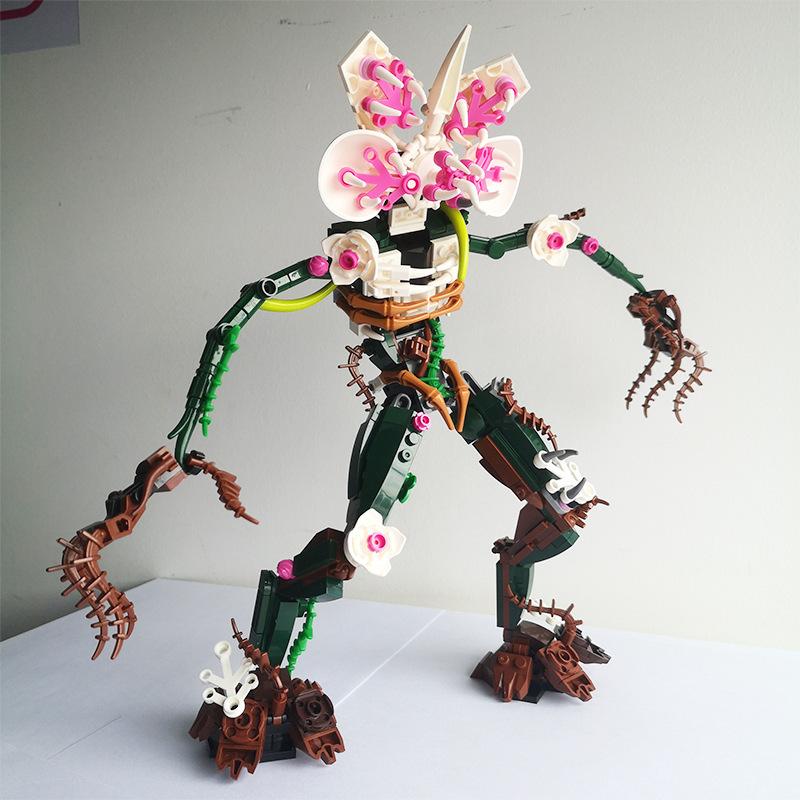 Moc Movie Strange Chomper Orchid Monsters 419Pcs Bricks Building Blocks Toys For Children Educational Toy Ornaments