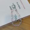 Acrylic Phone Lanyard High-Quality Handmade Bead Lanyard Phone Case Wrist Hanging Chain Unique Mobile Phone Strap For Secure