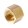 Double Female Coupling 270 Without Stop 33/42 Brass - GARIS - D08006B