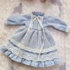 Rakulifey Blythe Doll Clothes, Outfit, Dress, One-piece Dress, Neo Blythe Outfit, Obitsu 24 Compatible, 3 Colors (Blue)