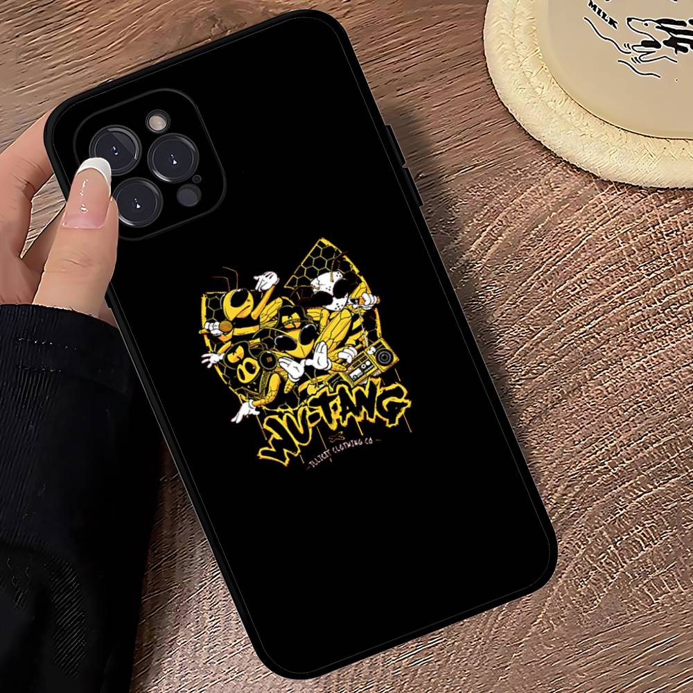 W-WU-T-TANG C-CLAN Für IPhone 17 16 15 14 13 12 11 Pro Max 17 Air Pro Max Rückseite Handyhülle