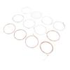 12 Pcs Acoustic Guitar Strings 12?52 Gauge Phosphor Bronze PU Coating Guitar Strings R12