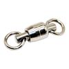 5pcs Swivels Ball Bearing Swivel Solid Rings Stainless Steel Solid Fish Connector  Saltwater Fishing