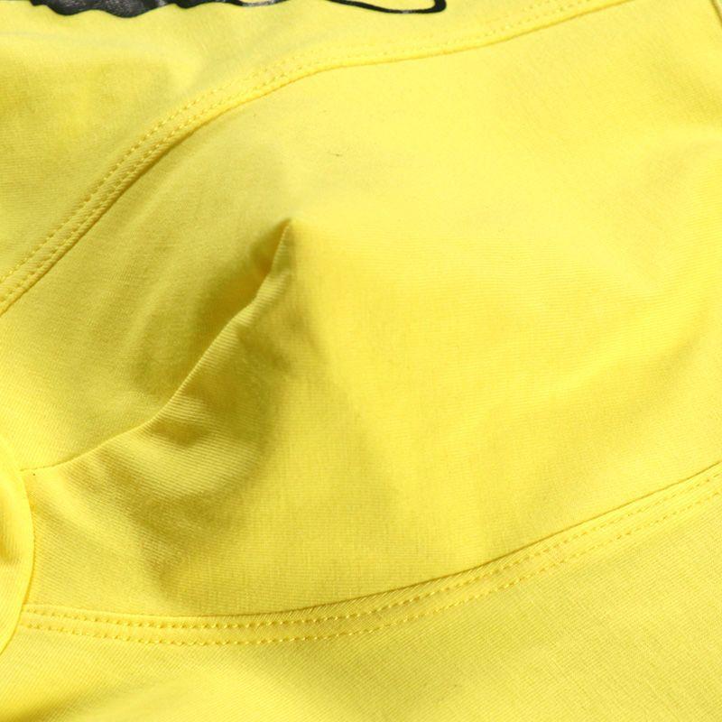 Intimo Boxer da Uomo Gatto Cartone Animato Pantaloncini Piatti Puro Cotone Taglia Grande Ultima Moda Quattro Stagioni
