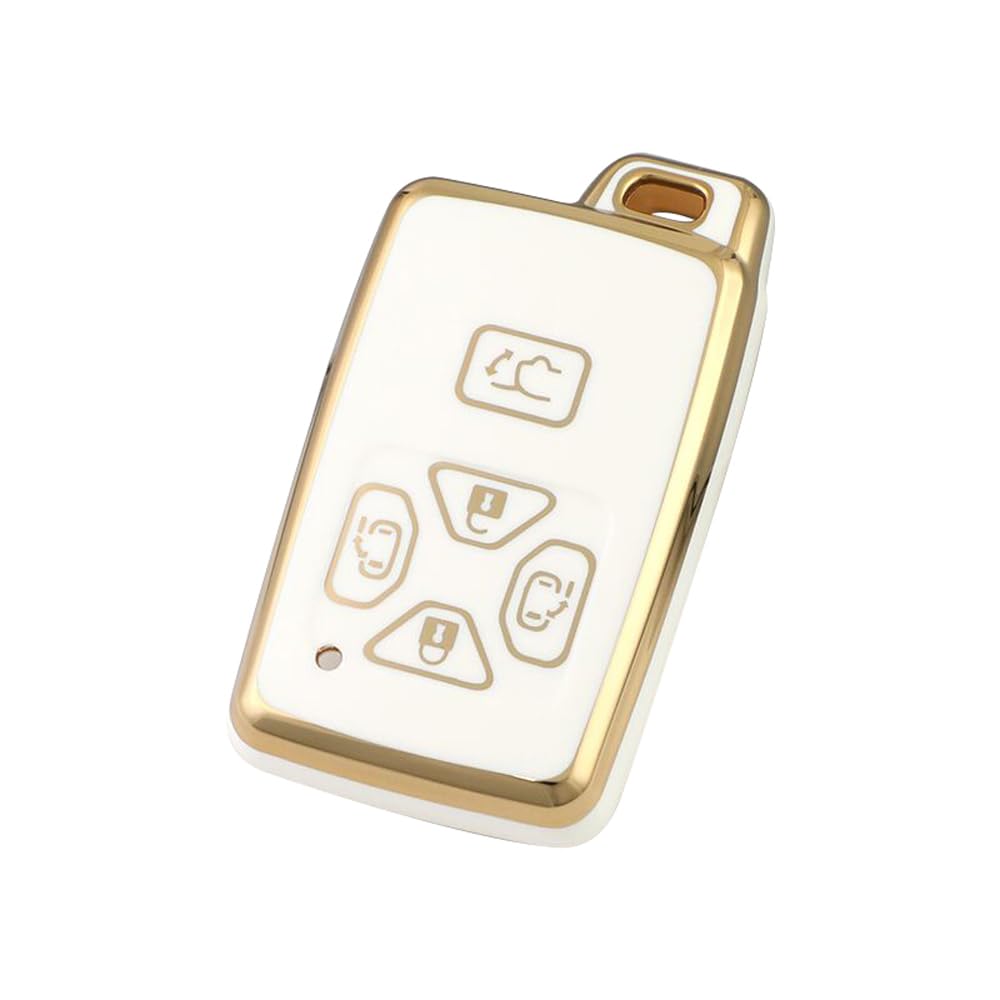 

Kinotaka Smart Key Case for Toyota Vehicles Estima, Noah, Voxy, 60 Series 70 Series, білий