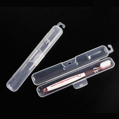 1 stück Tragbare Zahnbürste Abdeckung Halter Outdoor Reise Wandern Camping Zahnbürste Kappe Fall Schützen Lagerung Transparent Box