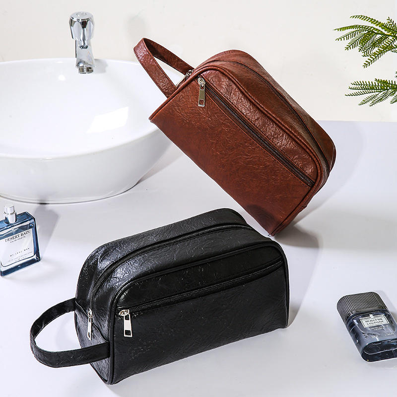 Travel Toiletry Bag for Men Large Capacity Toiletry Organizer with Handle Water Resistant Shaving Bag Travel Accessories