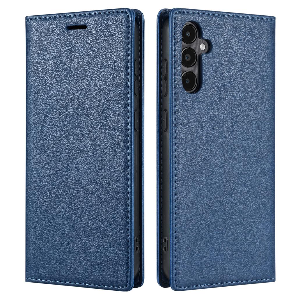 For Samsung Galaxy S25+ Wallet Case Magnetic Closure PU Leather Phone Cover