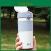 Straw Girls Thermos Cup Water Cup Student Portable Coffee Cup Portable Thermos Cup Large Capacity Cup