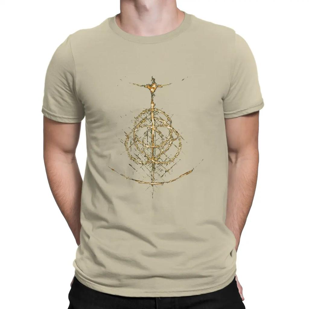 T-shirt Anello Uomo DARK SOULS Fantastici Cotone Magliette Girocollo Manica Corta T-shirt Idea Regalo Top