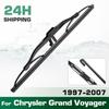 Rear Windshield Wipers Blades,Premium All-Season Wiper Blades Replacement For Chrysler Grand Voyager 1997-2007
