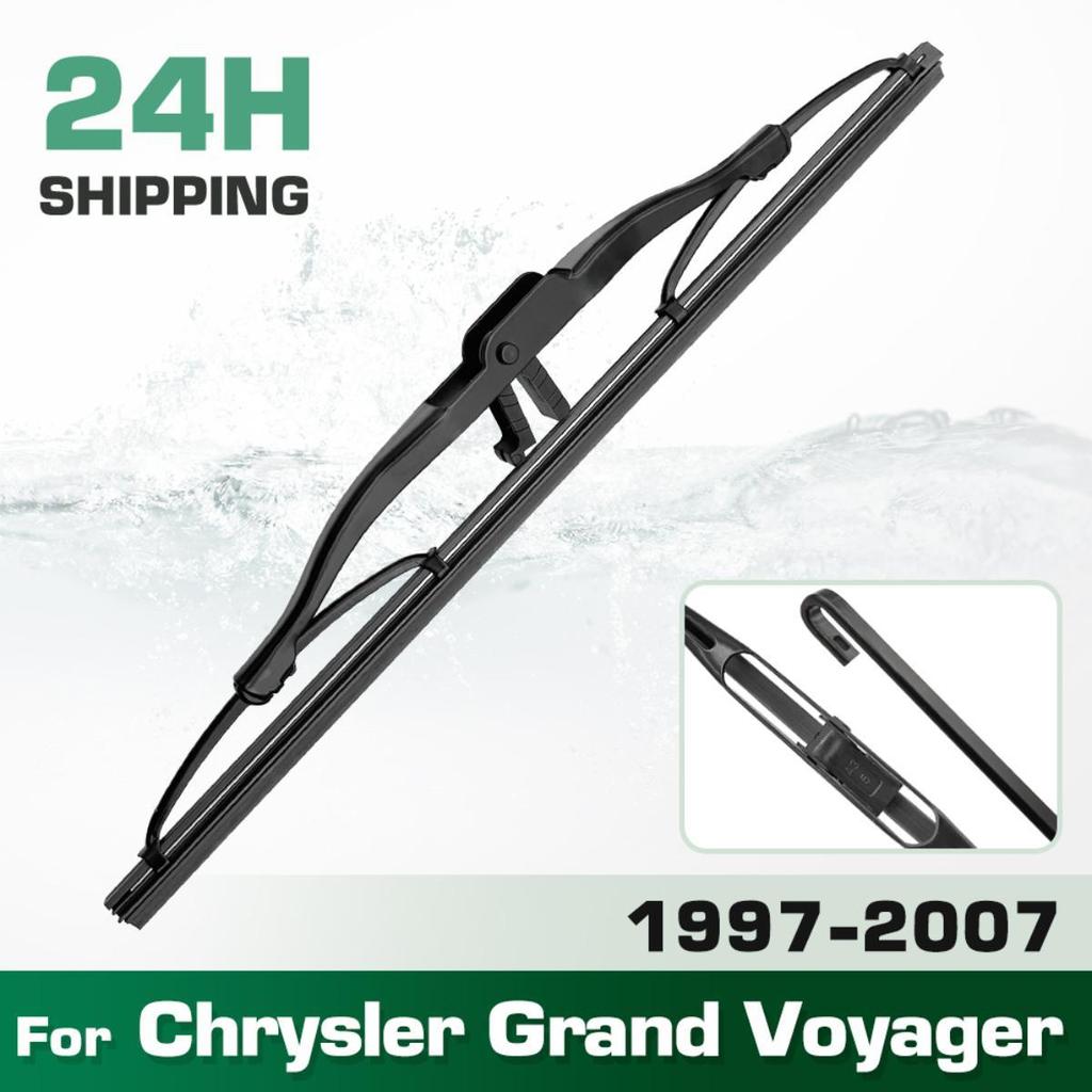Rear Windshield Wipers Blades,Premium All-Season Wiper Blades Replacement For Chrysler Grand Voyager 1997-2007