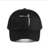 Übergroße Schwarze Conquer All Grafik Baseballkappe Mode Unisex Sonnenhut Damen Outdoor Sport Snapback Kappe