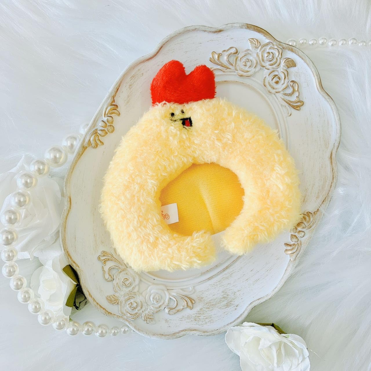 [Плюшевая игрушка] Плюшевая игрушка Шапка кигуруми [Жареная креветка] 10 см [Товар]