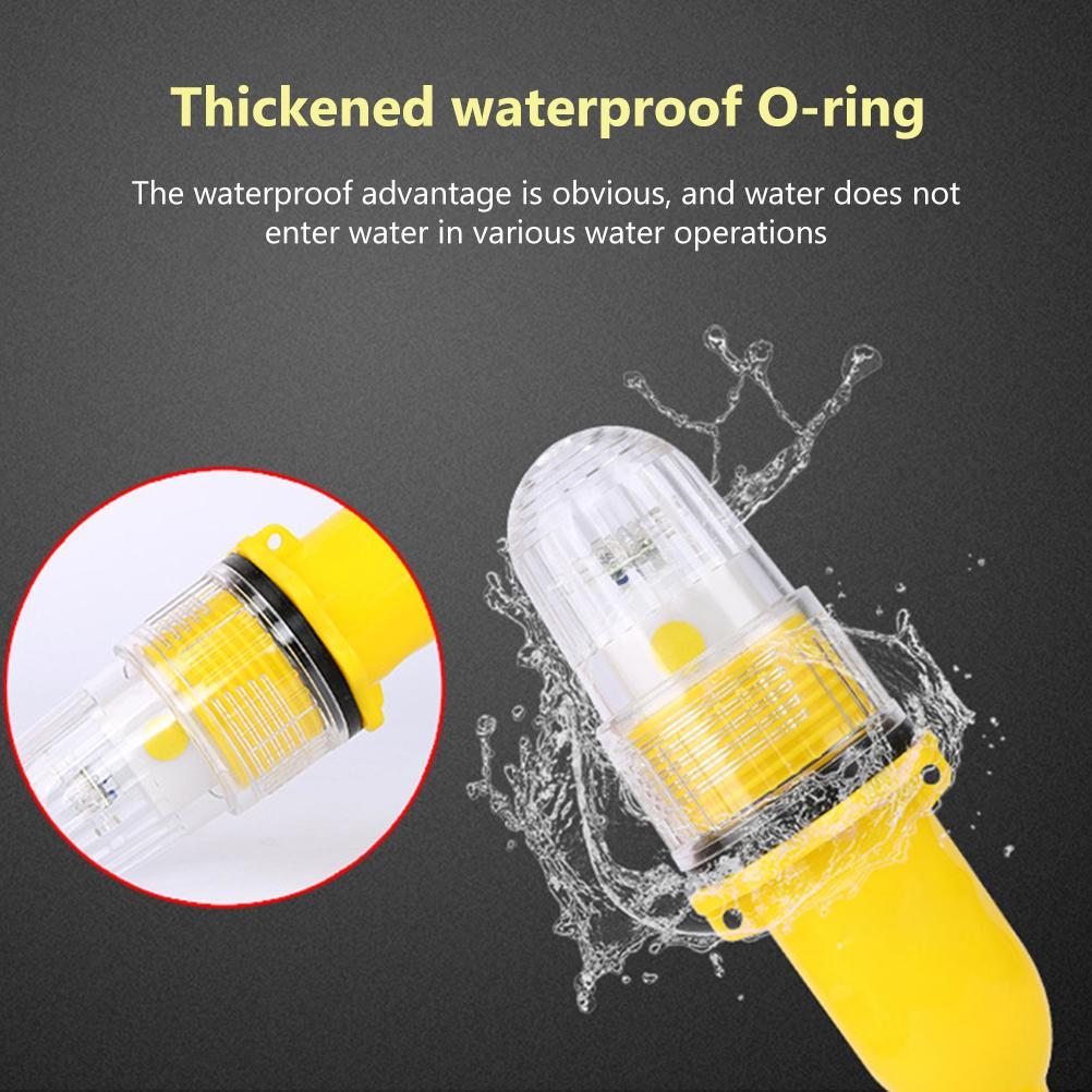 Night Fishing LED Underwater Fishing Light Indicator Bait Alarm Rod Clip Tip Fish Bait Alarm for Fishing
