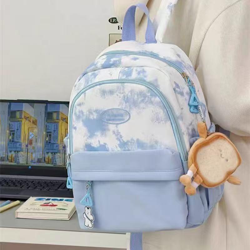 Schoolbag Japanese ins wind soft girl cute girl backpack small, college student lightweight mommy bag backpack small schoolbag female