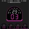 Nordic LED Display Electronic Alarm Clock Creative Ambient Light Multi-functional Decorative Table Clock Bedroom Wake-up Watch