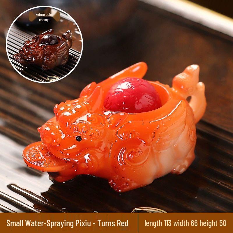 Color-Changing Ceramic Tea Pet Figurines