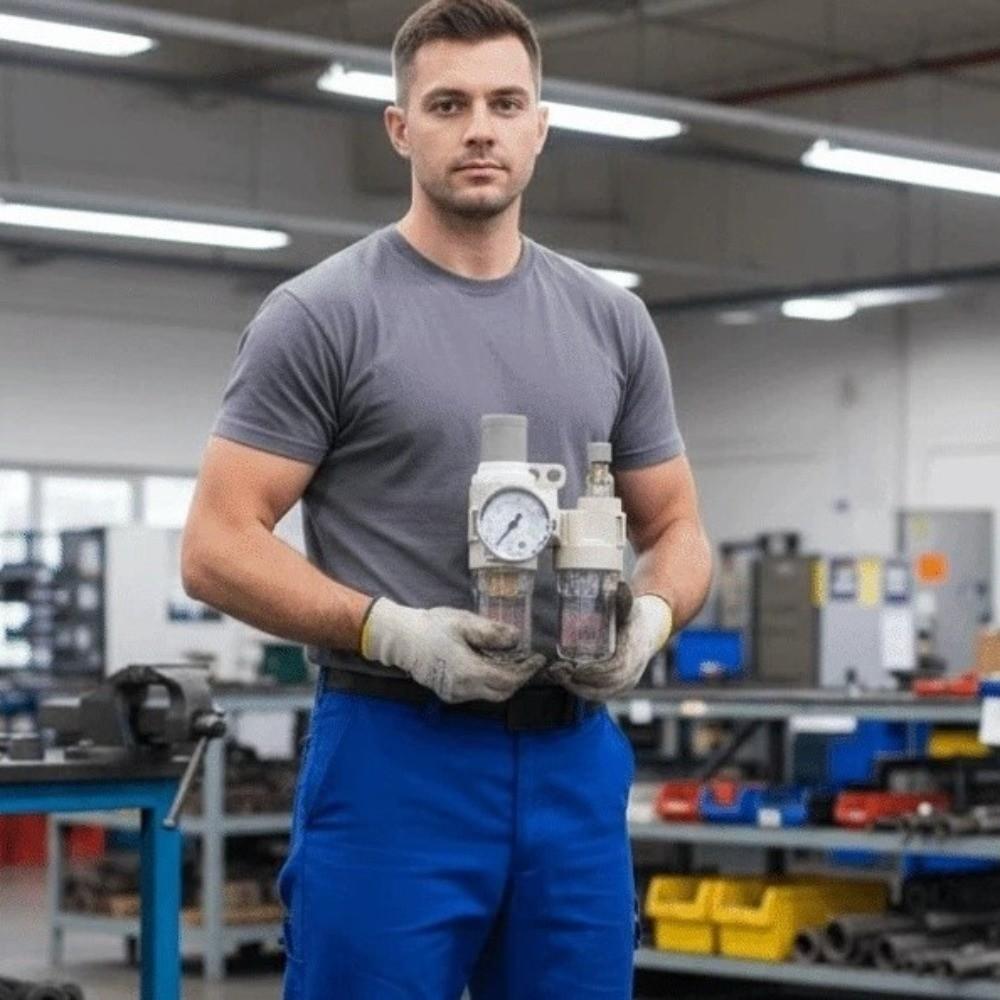 Regulator Oil Water Two-piece Air Filter Air Treatment Unit  Air Source Processor