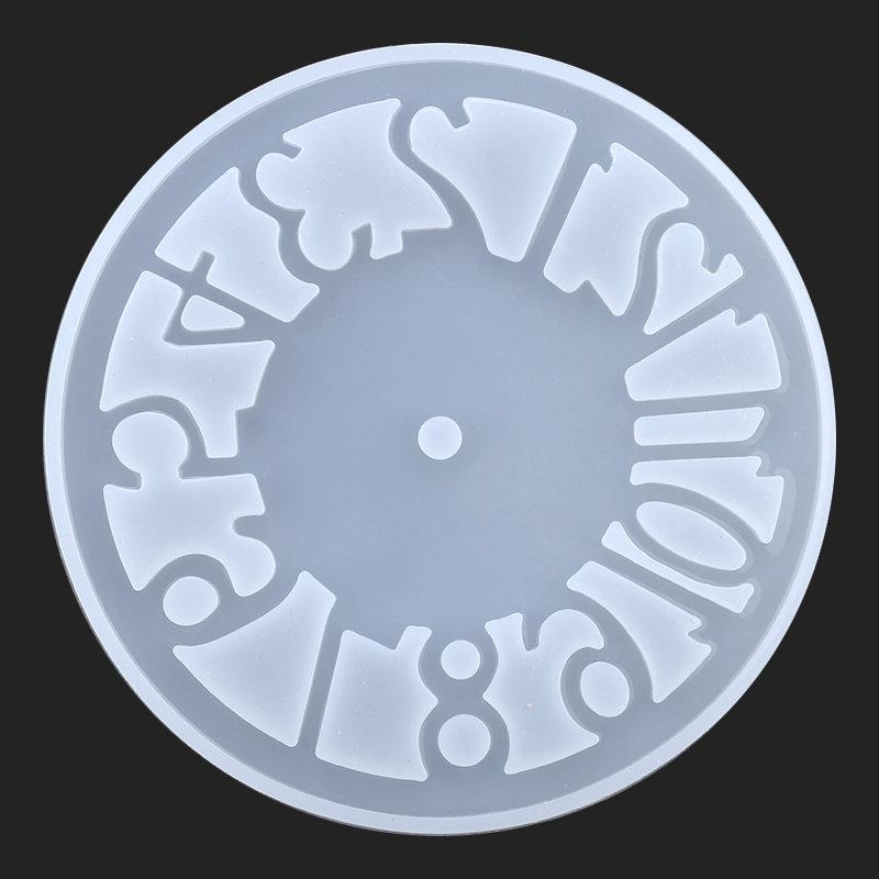 10cm 15cm Silicone Clock Mold Clock Resin Silicone Mould Casting Tools Handmade Jewelry Making Tool DIY Crafts Epoxy Resin Molds