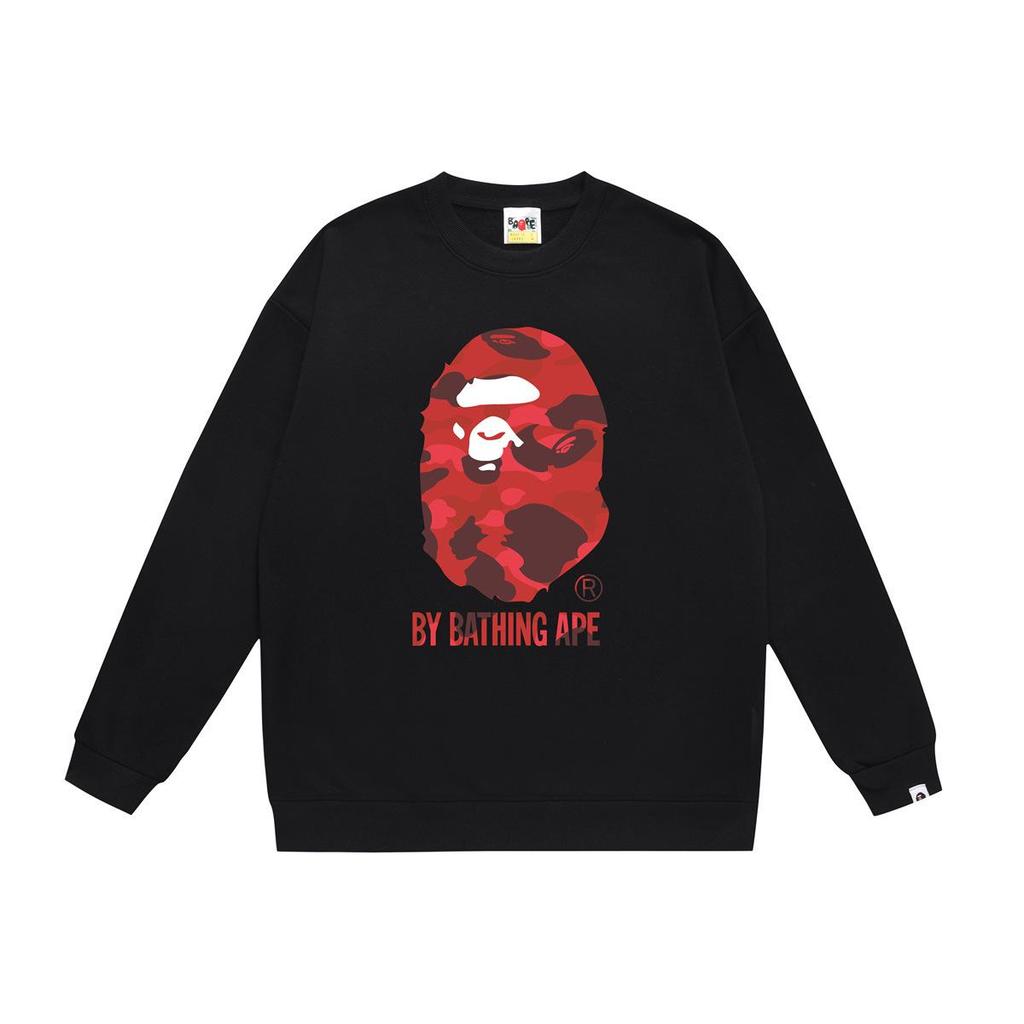 BAPE Ape Head Unisex Bedruckter Hoodie - Trendiger Herbst/Winter Hip Hop Stil