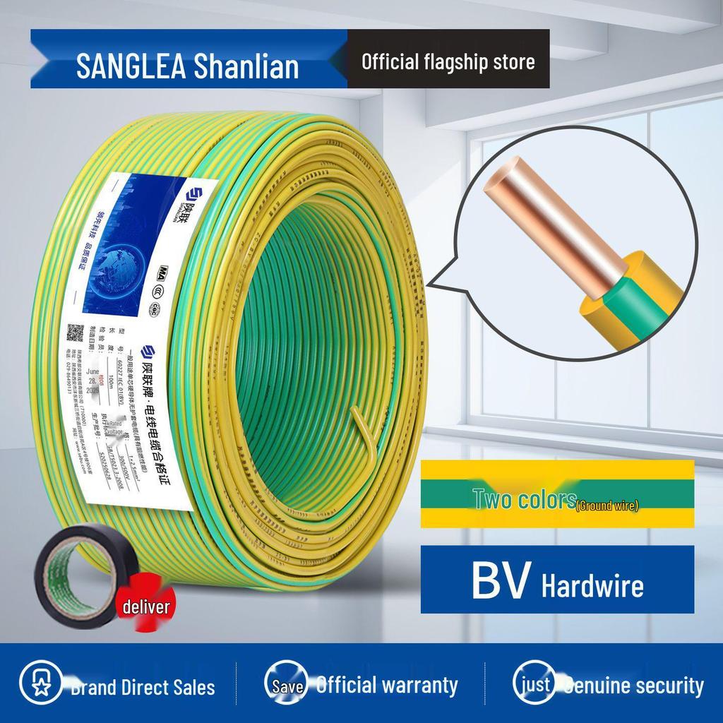 Single & Multi-strand Copper Core Wire (1.5/2.5/4/6 SQ) for Home Decor & Household Use