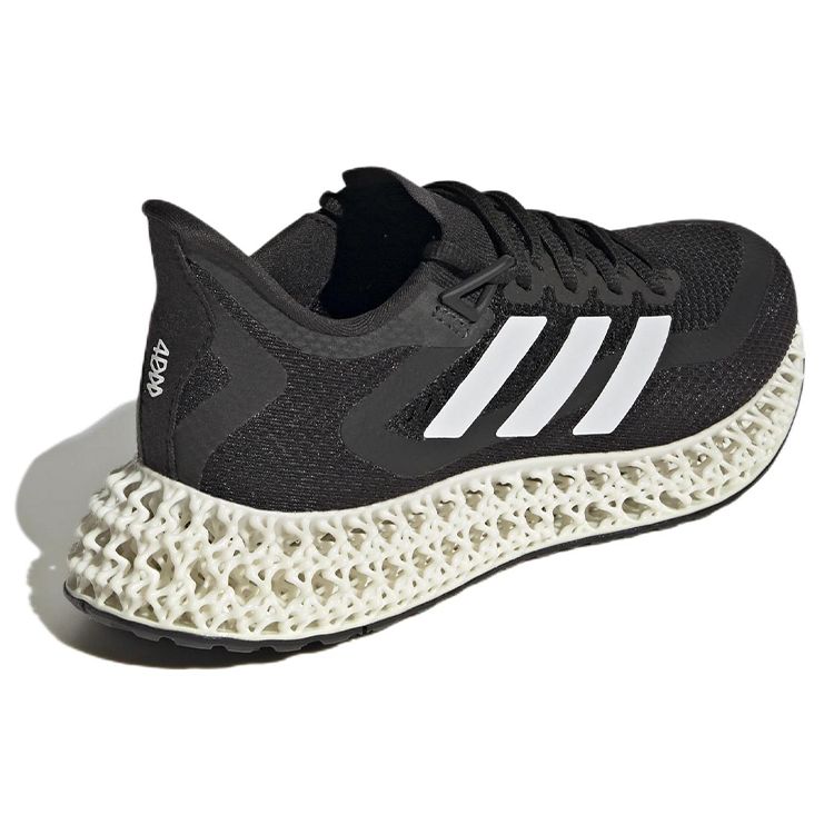 Adidas 4DFWD 2 Чорно-білі жіночі кросівки Core-Black Cloud-White Carbon GX9266