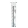 7" Plastic Rain Gauge Replacement Tube Cold Resistance For Outdoor Garden Yard Home Garden Tool C2L5