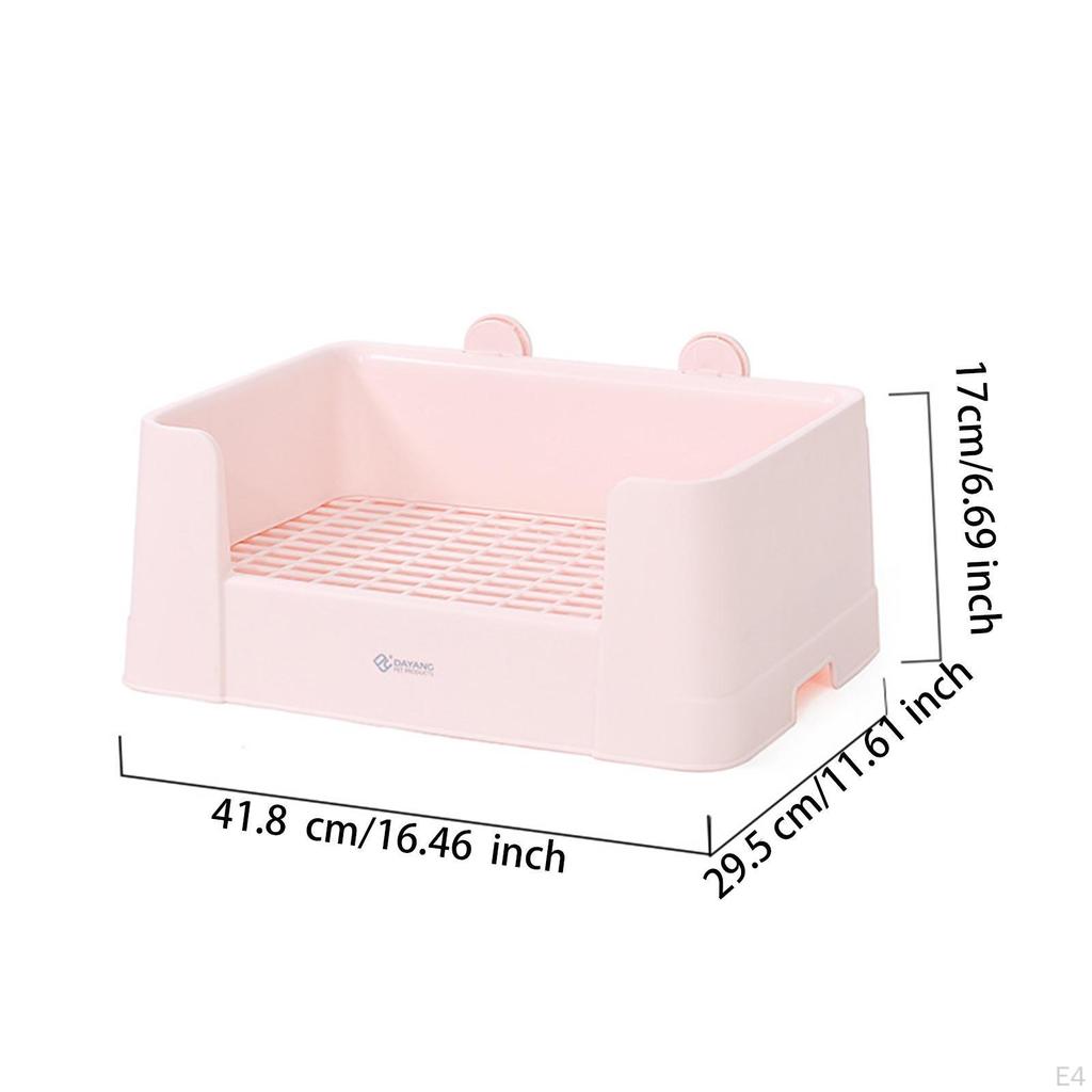 Rabbit Pad Holder Cute Easy To Clean Pet Bedpan for Pets Puppy Small Animals