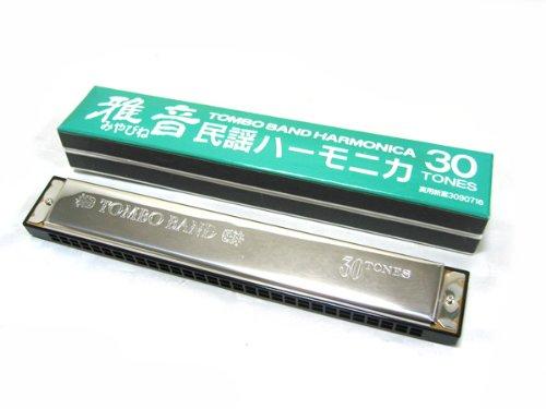 

TOMBO Miyabine Tremolo Folk song harmonica 30 holes NO.3330