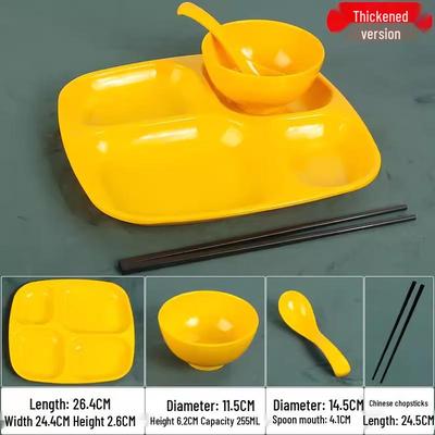 Melamine Divided Fast Food Tray