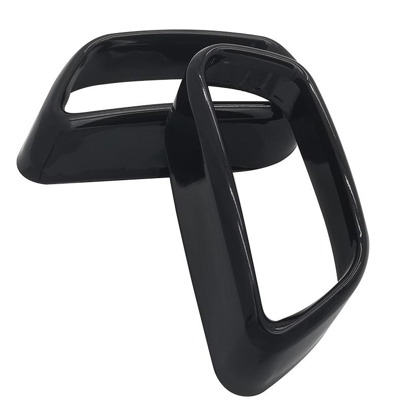 BMW X5 (2018) Black Stainless Steel Exhaust Tip Tailpipe Frame Accessory