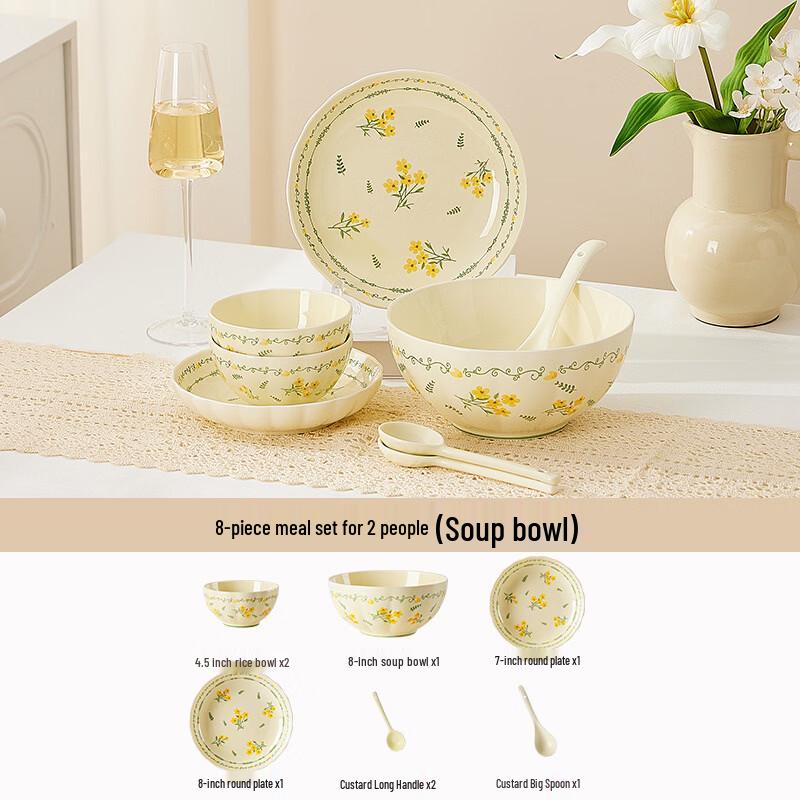 Hanyou Fresh Style Ceramic Dinnerware Set