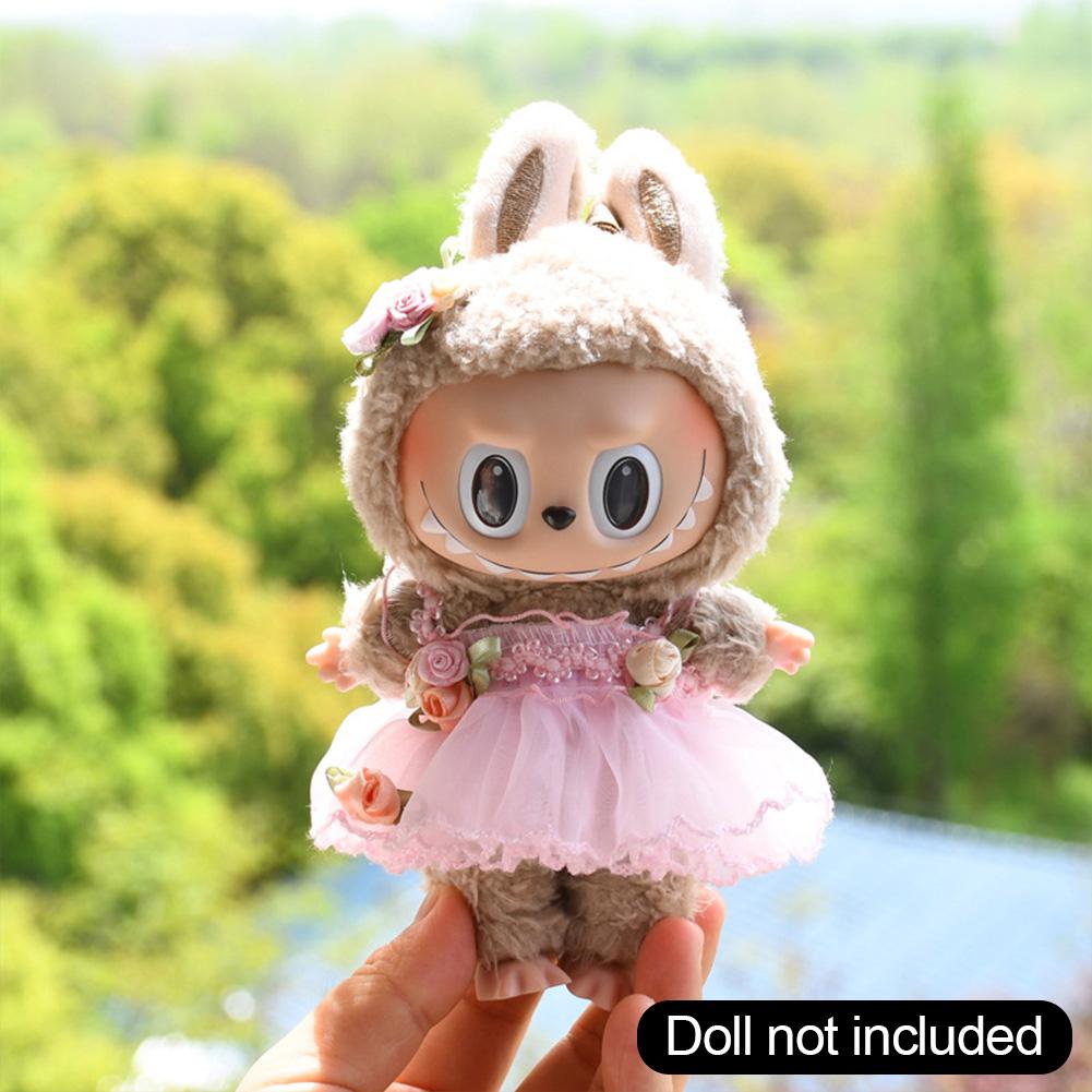 

Для одежды для куклы Лабубу Модная одежда Платье Одежда для куклы Толстовки Аксессуары для кукол Милое украшение Маленькая одежда 02#