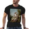 Fran?ois Boucher The Young Gardener T-Shirt Work Wear Tee