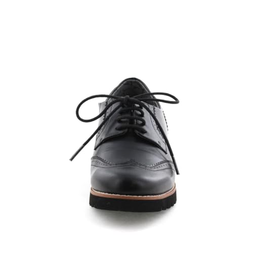 Himiko Water-Resistant Lace-Up Rain Shoes/644102 Black 235