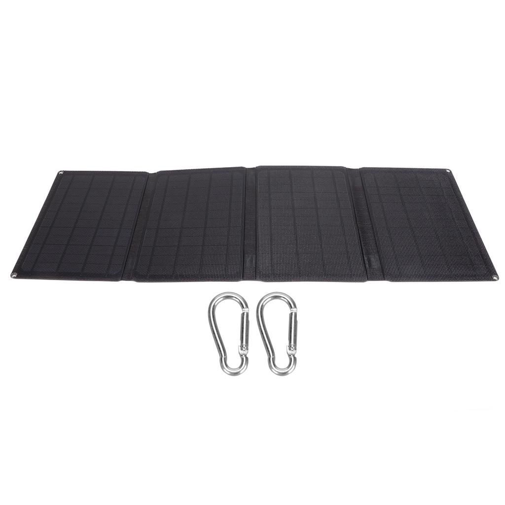 Solar Panel Charger 32W 5V 4 Panels Semi Flexible Portable Durable High Efficiency Widely Used