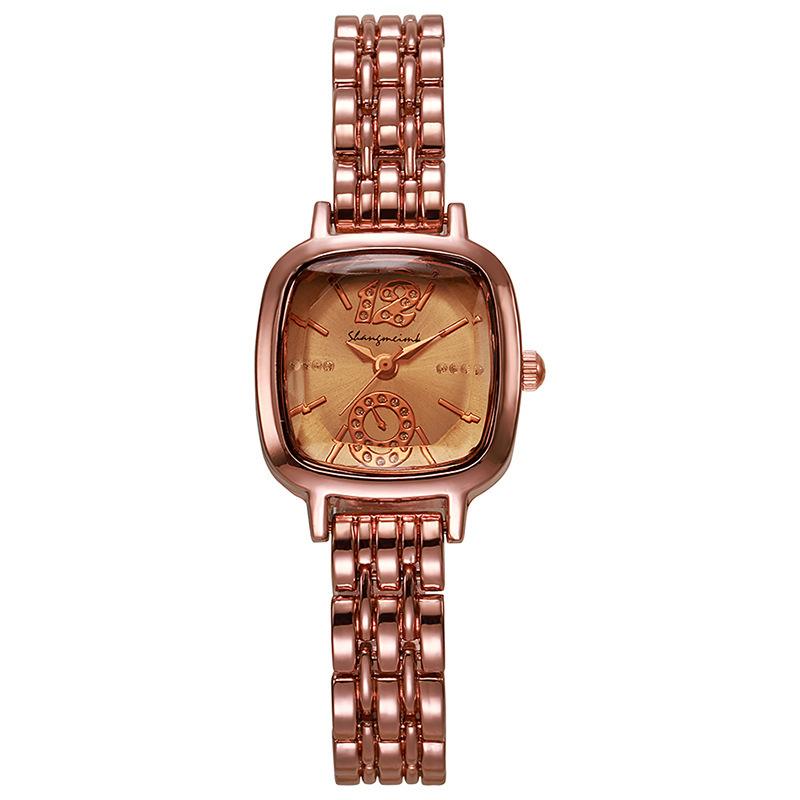 

Брендовые часы для женщин Модные стили Женские кварцевые наручные часы Лучшие подарки Часы для жены, семьи, друга кофейный