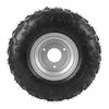 145 70 6 145x70 6 Tire Aluminum Alloy Tubeless Tyre for Mini Bike ATV Quad Off Road Go Kart Golf Cart