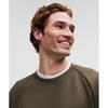 Lululemon Smooth Spacer Classic Fit Crew Olive Brown