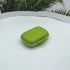 Wheat Straw 8-Compartment Portable Pill Organizer - Moisture-Proof Weekly Medicine Holder