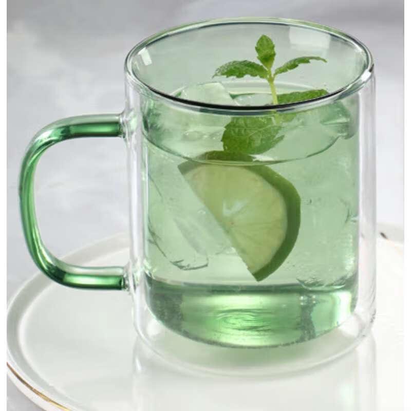 Shangqi INS Style Double-Wall Glass Cup