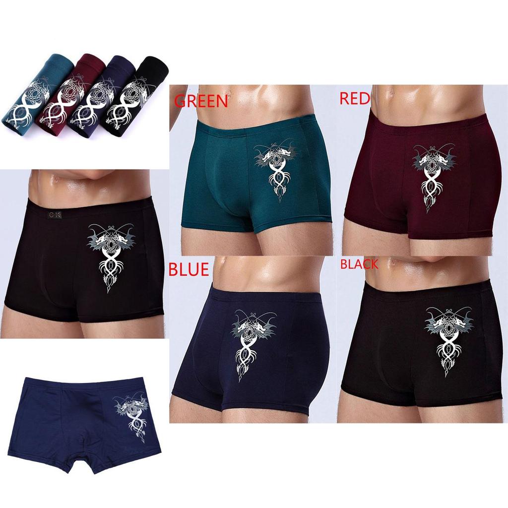 Premium Mens Boxer Homme Mid-waist Cueca Underwear For Comfort And Breathability