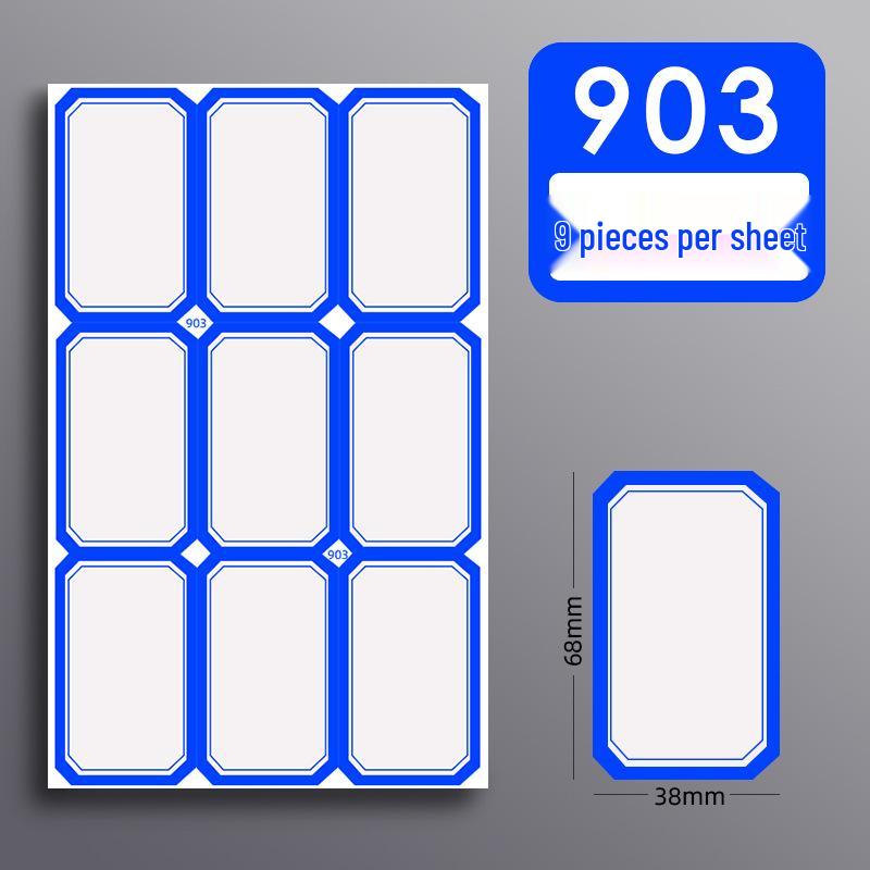 Водонепроницаемые самоклеящиеся наклейки-этикетки - Маленькие рукописные стикеры для маркировки продукции