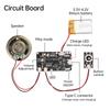 GC03 Recording Greeting Card Mechanism MP3 Download Voice Module TYPE-C Interface Creative Gift Box Christmas Birthday Card