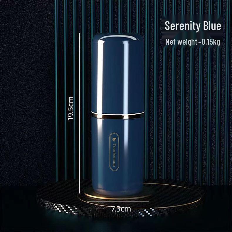 Portable Toothbrush & Toothpaste Storage Set - Travel Tooth Mug with Holder