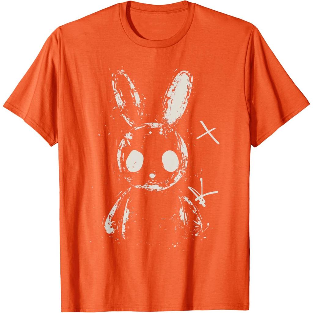 Creepy Cute Bunny Rabbit Alt Goth Grunge Horror Aesthetic T-Shirt